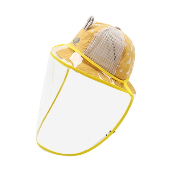 Summer Kids Children Lindo Caracol Face Shield Gorra Summer Kids Children Lindo Caracol Face Shield Gorra